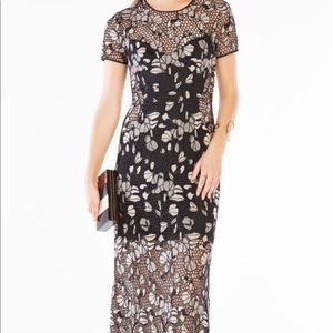BCBG Embroidered Gown (Alexus)